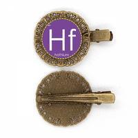 Kesteristi elementi Period Tabela Tranzicija Metali Hafnium HF Hairpin Headdress Brooch Clip Clip bareta