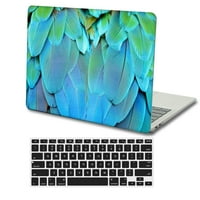 Kaishek plastični tvrdi slučaj samo za rel. MacBook Pro re mrežni prikaz Ne dodir + crni poklopac tastature