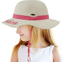 C Girls Kids Ridges izreke Ljeto na plaži Bazen Diskete Sun Podesivi šešir