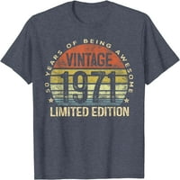 Godišnji pokloni Vintage Limited Edition 50. rođendan majica
