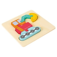 Kiplyki veleprodaja zagonetka za dojenčad 3D građevinski blok montaža rano obrazovna zagonetka