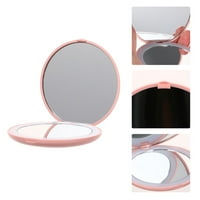Zrcalo RPocket Compact Makeup ručno sklopivo Led Travel Mini mali bočni dvostruki torbici žene rmaging