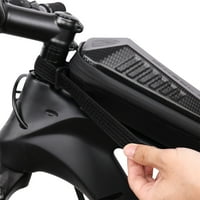 Nokiwiqis torba za bicikle vodootporna bicikl Top Tube Torba za telefon s dvostrukom patentnim zatvaračem
