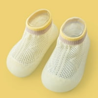 Dječje dječje dječje dječake Djevojke Sock Ljeto Čvrsta prozračna mekane jedine gumene cipele čarape