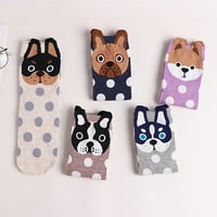 Čarape za babysule za žene čišćenje ženskih lijepih životinja životinja parovi povremenih mačaka i pasa