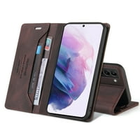 Novčanica za Samsung Galaxy S sa RFID blokiranjem PU kožnim Flip FOLIO poklopac, poslovni mekani silikonski