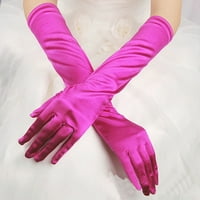 Rukavice Žene satenske duge rukavice Opera vjenčane mlake večernje zabave maturalne rukavice vruće