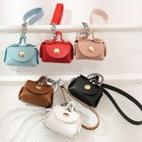 Ženska kožna karata Key prsten za ključeve torbice Mini torbice patentni zatvarač Mala torba za promjenu,