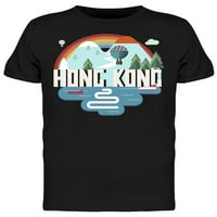 Hong Kong Country Travel Majica Muškarci -Image by Shutterstock, Muškarac Veliki