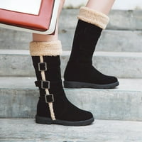 Pejock ženske cipele za žene Žene Retro zapadni kaubojske kratke čizme velike veličine čizme za snijeg