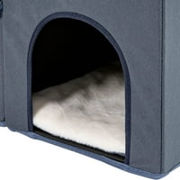 Miumaeov pasici za krevet sa skladištem i kondomiranjem sklopivih ljestve za pse, stepenice za kućne ljubimce 3 korak