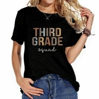 Squad treće razrede Pozdrav u školu Cijenoviti premium ženska grafička majica za jedinstveni stil izjave