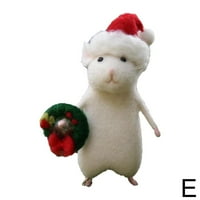 Halloween Mouse sa bundevom, vuna osjetila ručno rađenu igle za ručno rađene na prodaju z9v3
