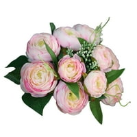Umjetno cvijeće Ruže Real Fun pjene ruže Bulk W stabljika za DIY Wedding Bukets Boutonnieres Corsages
