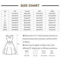 Plus Veličina haljina za žene Street Fashion Mini tiskani okrugli dekolte mini putne haljine 5xl