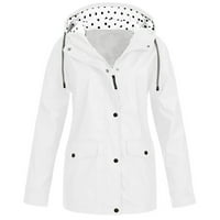 Ženska kaput za zimske jakne za jesen topla gornja odjeća Sklabana jakna s kišnim jaknom Plus veličine