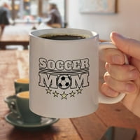 Fudbalska mama majka Sportska bijela krigla