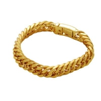 OPVISE Jednostavan zlatni lančani narukvica nakit nakita za rođendan na nakitu