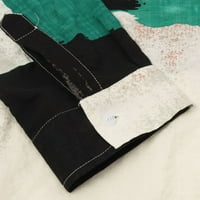 HUMPA majice za muškarce Ležerne prilike za prskanje košulje za snimke dugih rukava s dugim rukavima