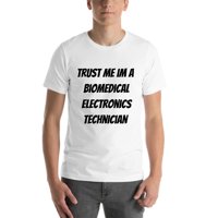 3xl vjerujte mi im biomedicinska elektronička tehničarka kratkih rukava pamučna majica s nedefiniranim