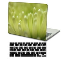 Kaishek kompatibilan MacBook PRO S Kućište model A & A M1, plastična tvrda školjka + crna poklopac tastature,
