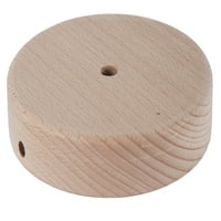 & P LAMP® prečnik diskova u obliku dna drvena baza lampe, nedovršena