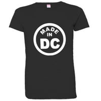 Pleasemetees Ženski od rođenih u Washingtonu DC Logo naljepnica HQ Tee