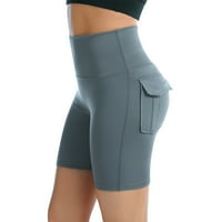 Gacuw ženske gaćice za ljetne bicikliste kratke hlače Slim Fit Scrounch Lounge Hlače Duksevi Yoga Hlače