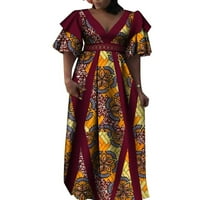 Bintarealwa šuplji iz struka Afrička ženska haljina za zabavu WY8318