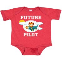 Inktastični PILOT Airplane za dječake Poklon Dječji bod Bodysuit