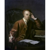 Posterazzi Sal Composer Handel Philippe Mercier 1689- Francuski poster Print - In