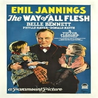 Put svih središta mesa: Emil Janovce 1927. Movie Poster Masterprint