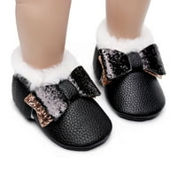 Akiihool Toddler čizme za djevojke Djevojke dječake Boots Mekano sredstvo protiv klizanja toplo za toplu