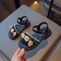 DMQupv sandale beba djevojka lagana guma na dna cvijeta modna modna ličnost djevojka sandale djevojke