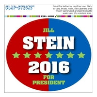 Jill Stein za predsjednika Green Party Slap-Stickz Circle Premium naljepnica
