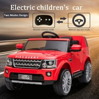 12V Kids Electric vozilo, segmart vožnja na kamionu s automatskom upravljaču, volt električni pokušaji dječaci djevojke vožnja igračkama s prednjim skladištem Bo i LED farovi, crna, ss076