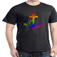 Cafepress - majica za sidrenje Rainbow - pamučna majica