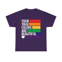 Vaše prave boje su prekrasna košulja LGBT majica LGBT Moredna majica