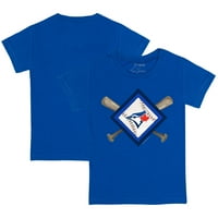 TODDLER TINY TORMIP Royal Toronto Blue Jays Diamond Cross Sets Majica