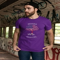 Američki uzgojio Paraguayan Roots Majica Muškarci - Dizajn, muški veliki