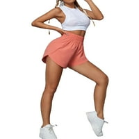 Ženski activewewer sportske kratke hlače Lagano istezanje čvrstih kratkih kratkih hlača