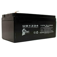 - Kompatibilni Gilbarco Q baterija - Zamjena UB univerzalna zapečaćena olovna kiselina - uključuje dva