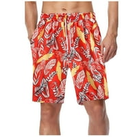 Muške kratke hlače Ljetni trendi tiskani tiskani brzo sušenje i hlače na plažima kupaći košmarske kratke