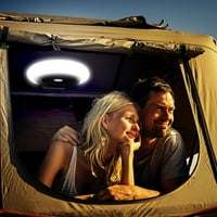 Prijenosni LED kampiranje fenjer sa ventilatorom za šator USB punjenje LED kampiranje ventilatora za