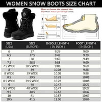 Engtoy ženske čizme za snijeg zima tople casual cipele vodootporne udobne srednje teleće kalf cipele