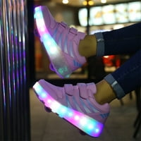 Firez moda šarene LED svjetlosne cipele djeca za odrasle ultra lagane valjke Heelys klizaljke unisex