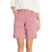 Ženske kratke hlače Teretane kratke hlače sa džepovima Ljetne elastične strugove casual plaže ružičaste