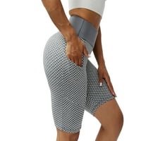 Workout Yoga kratke hlače za žene sa džepovima High Squik Tummy Control Butt Dižet za podizanje atletske
