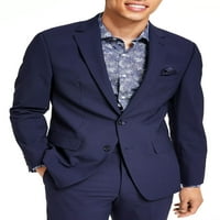 Bar III MENS Slim-Fit Solid Blazer kratki plavi sportski kaput - NWT 295 USD
