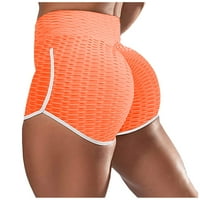 Vedolay ženske hlače plus veličine Ženske ljetne joge hlače široke hlače za noge s džepovima, narandžasta